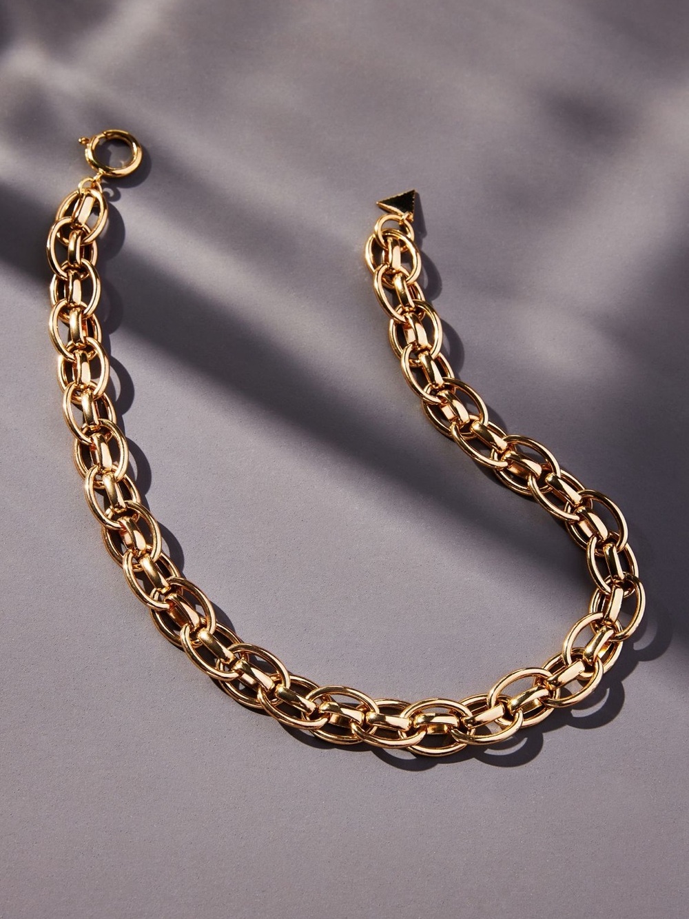 Gold Chunky Chain Necklace